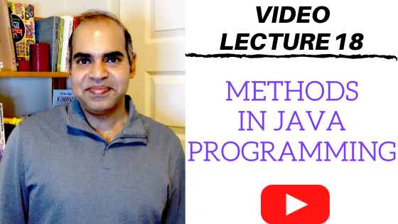 Methods in Java programming language