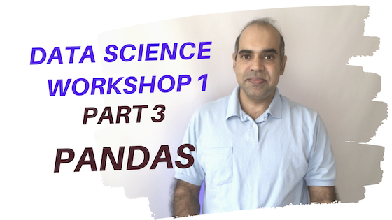 Workshop 1 Part 3: Pandas