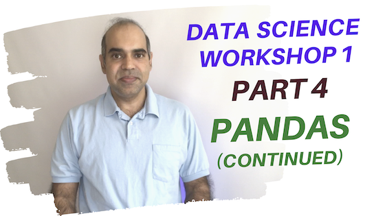 Data Science Workshop 1, Part 4: Pandas