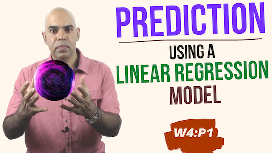 Prediction using linear regression models. (Data Science Workshop 4, Part 1)